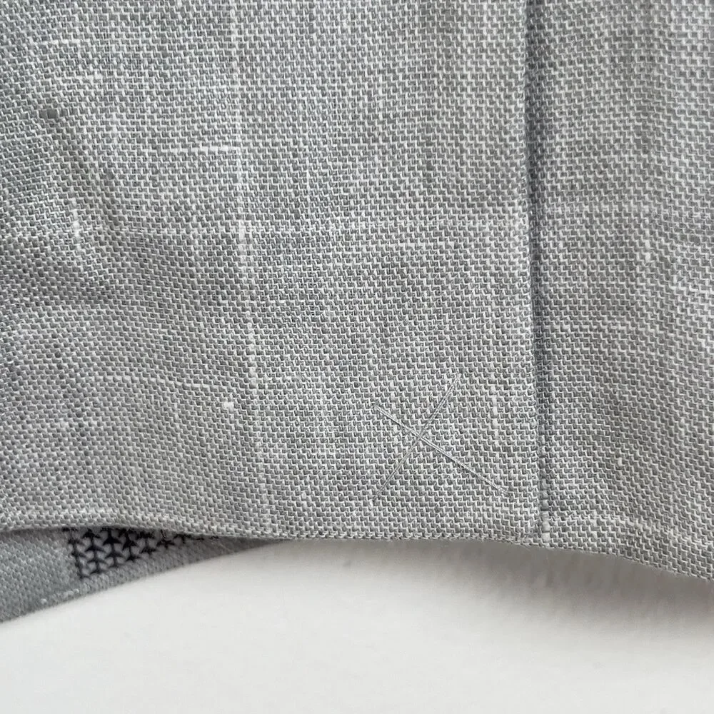 Baird‎ McNutt Murano Slim Fit Blazer Jacket Mens Sz L 42 Plaid Gray Unstructured